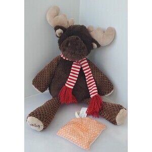 Scentsy Buddy Magnus the Moose Retired Plush 2013 Scarf Christmas retired Lovey